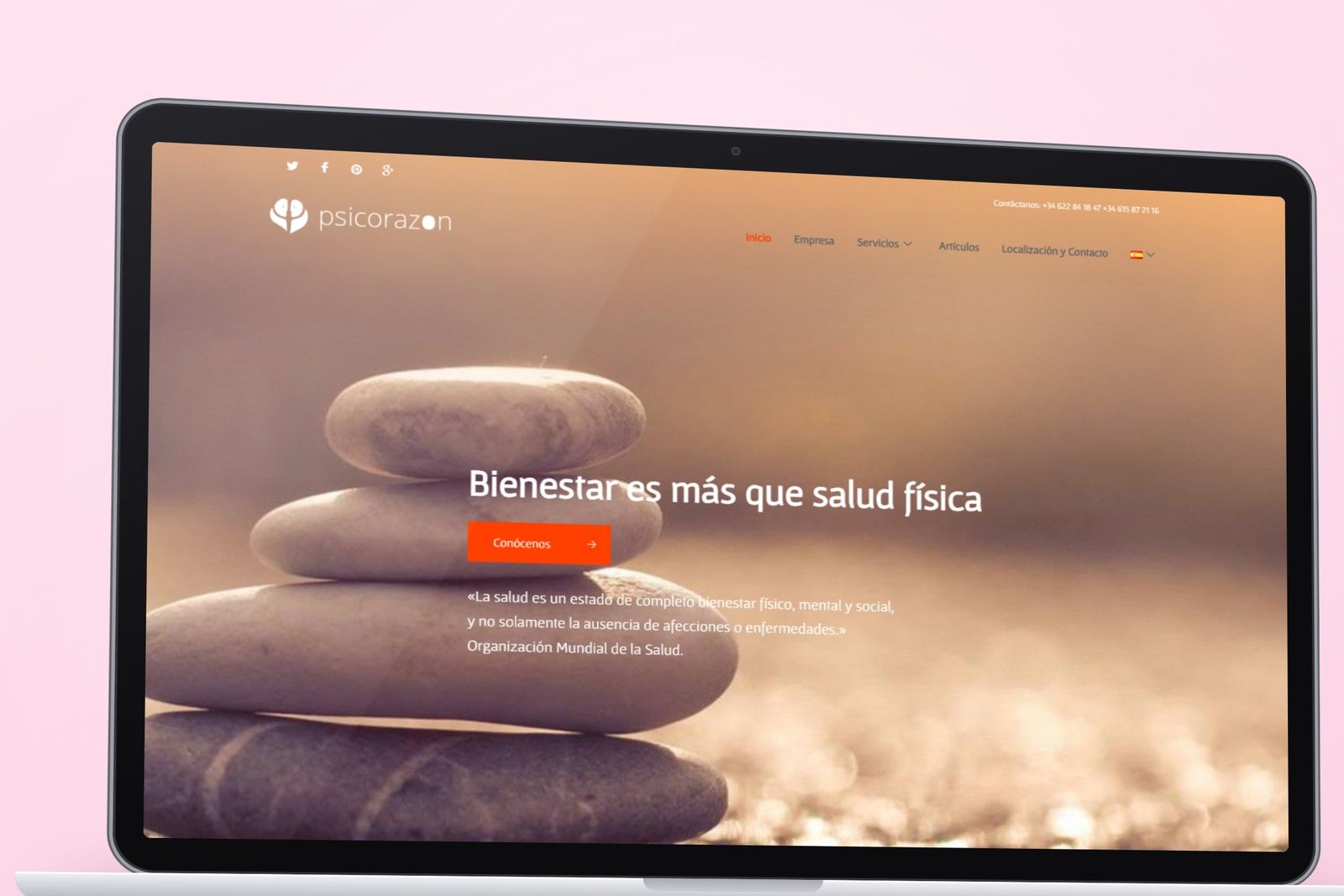 Psicorazon: Web